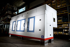 Heinz GmbH, Maschinenbau, Einhausung